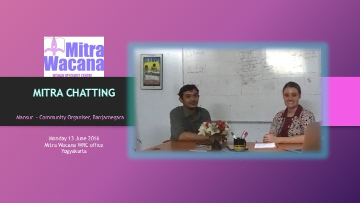 Mitra Chatting. Wawancara dengan Muhammad Mansur